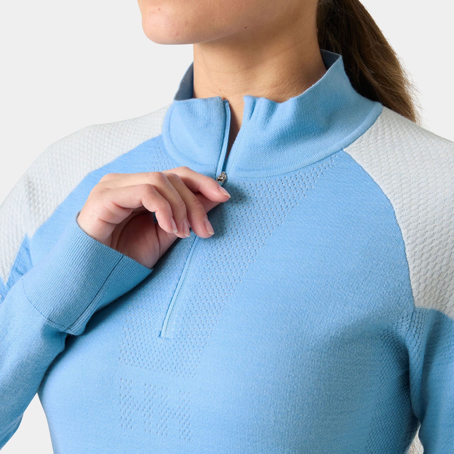 Women’s LIFA® Knitevo Half-Zip - 627 BRIGHT BLUE