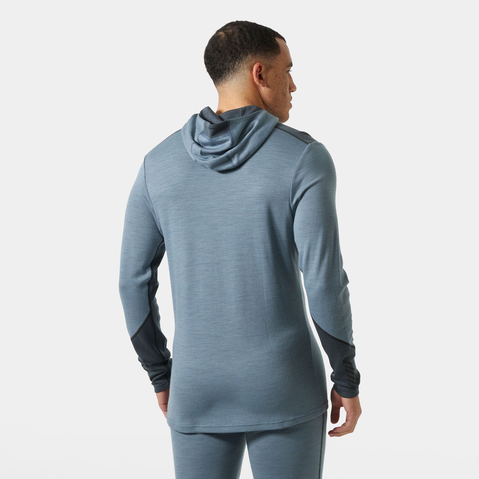 Men's LIFA® Merino Midweight Base Layer Hoodie - 601 WASHED NAVY