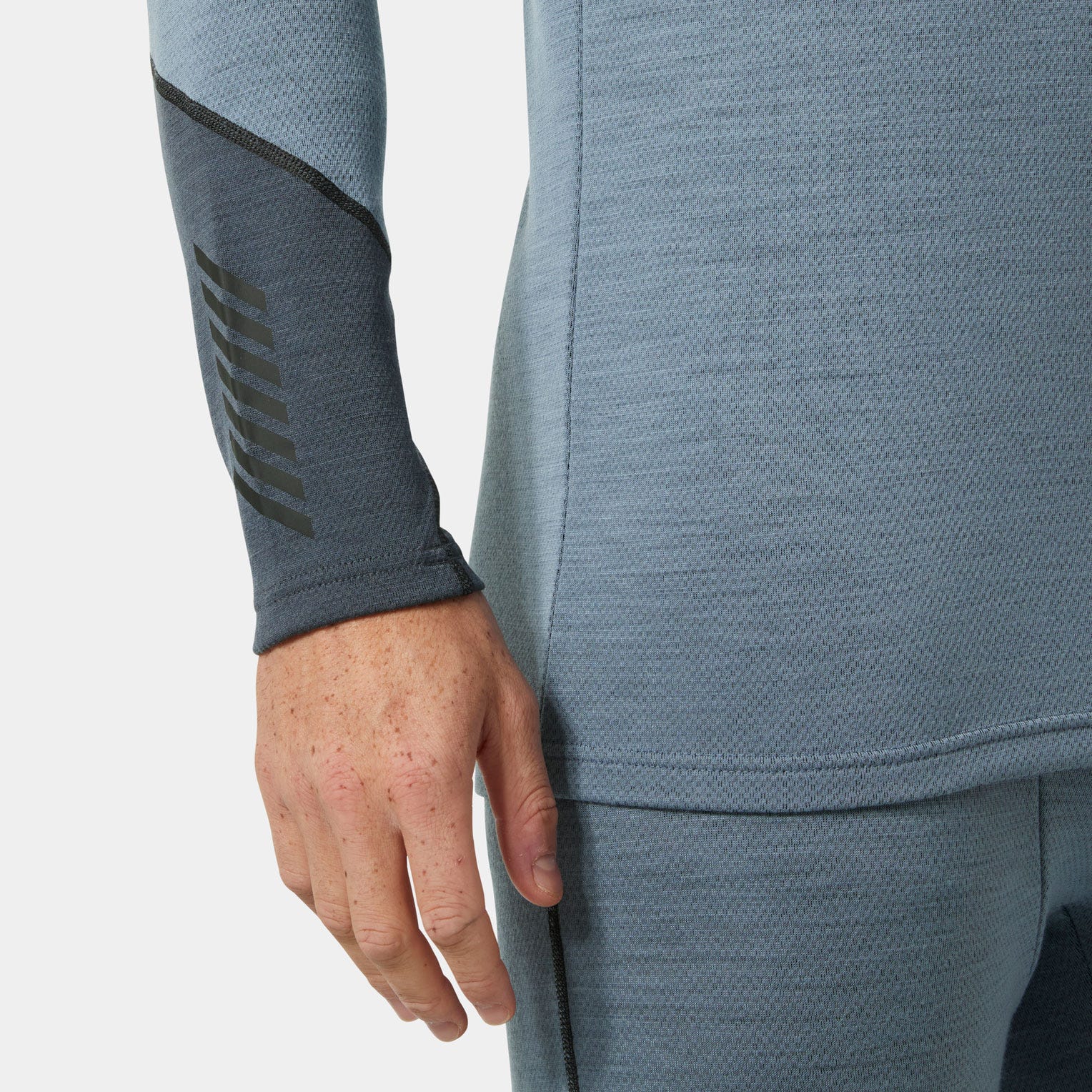 Men's LIFA® Merino Midweight Base Layer Hoodie - 601 WASHED NAVY