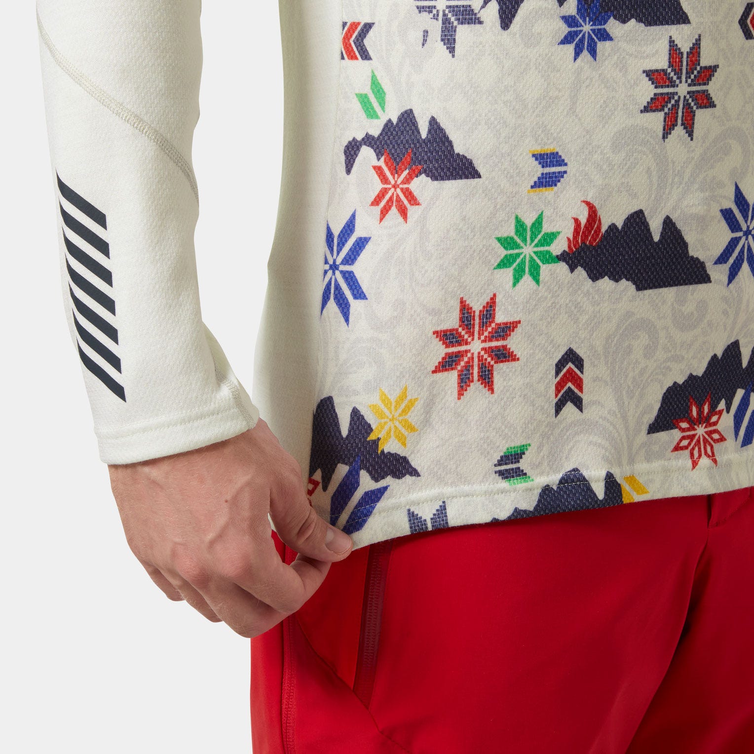 Men's LIFA® Merino Midweight Half-Zip Base Layer - 011 OFF WHITE