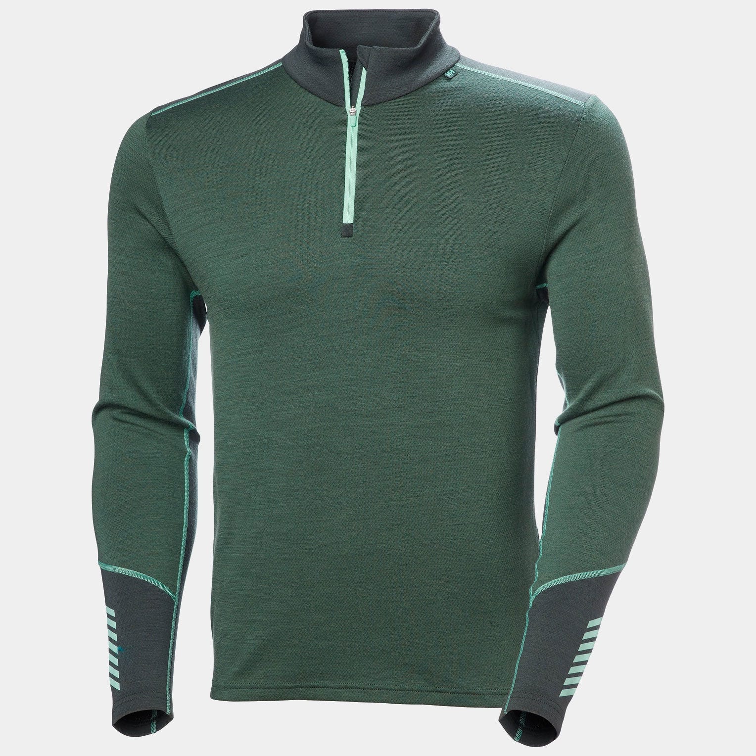 Men's LIFA® Merino Midweight Half-Zip Base Layer - 390 JUNGLE GREEN