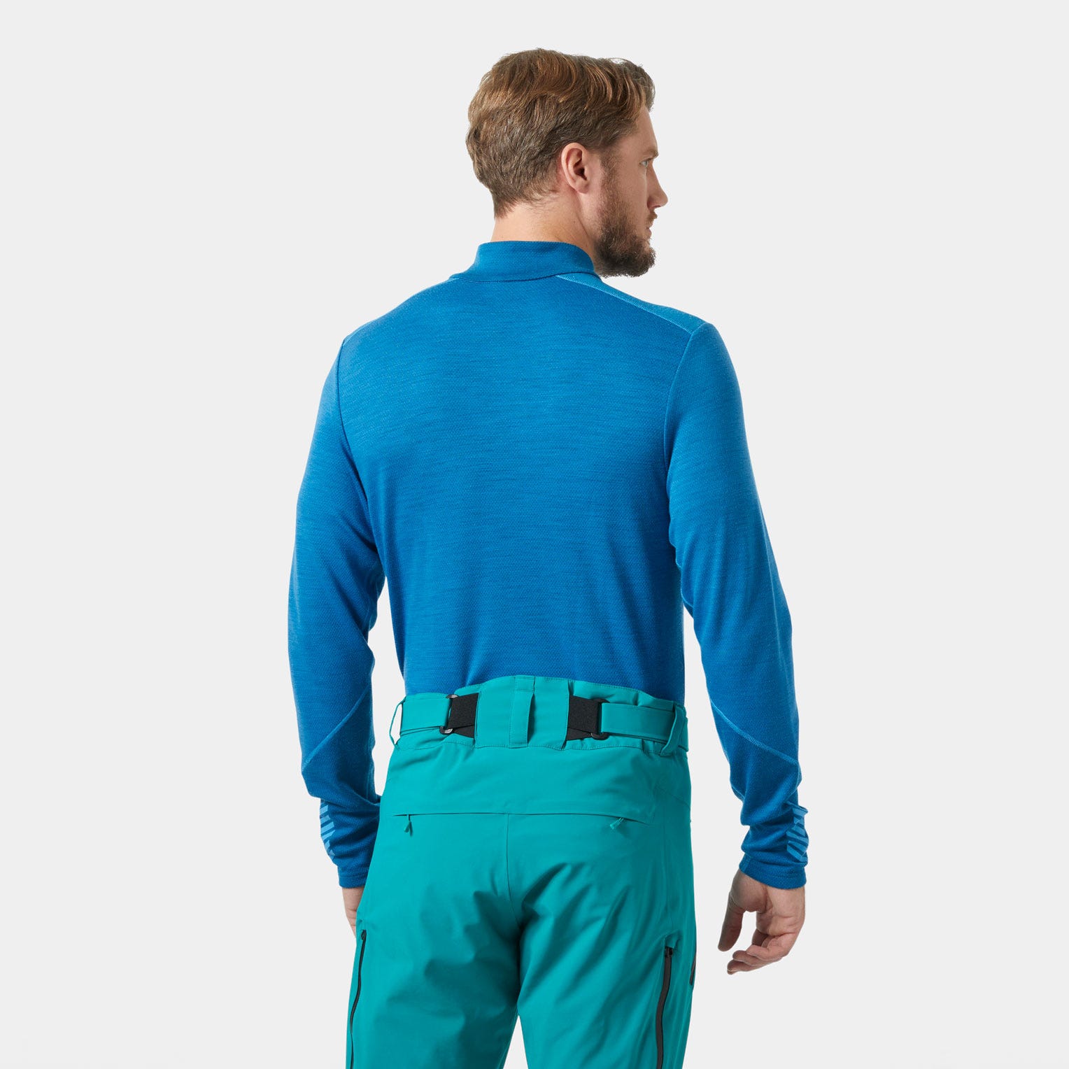 Men's LIFA® Merino Midweight Half-Zip Base Layer - 578 NEPTUNE BLUE