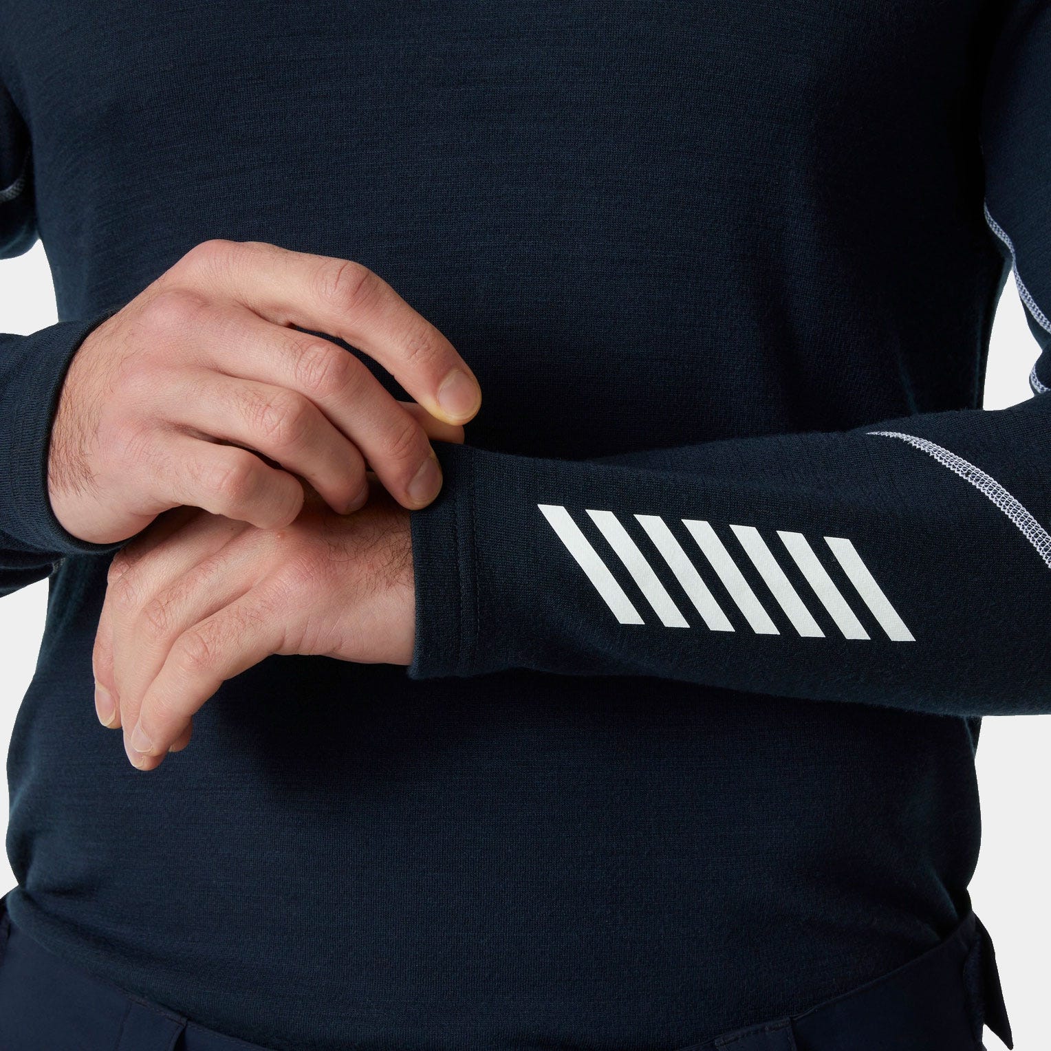 Men's LIFA® Merino Midweight Crew Base Layer - 600 NAVY