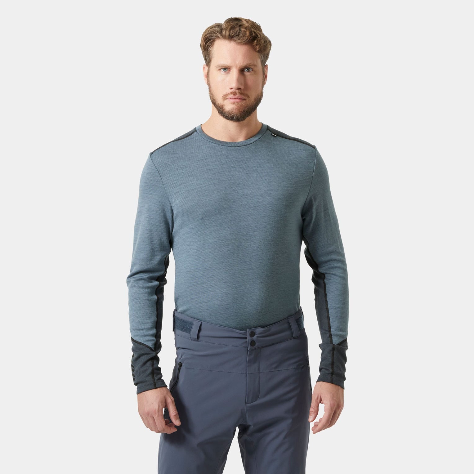 Men's LIFA® Merino Midweight Crew Base Layer - 601 WASHED NAVY
