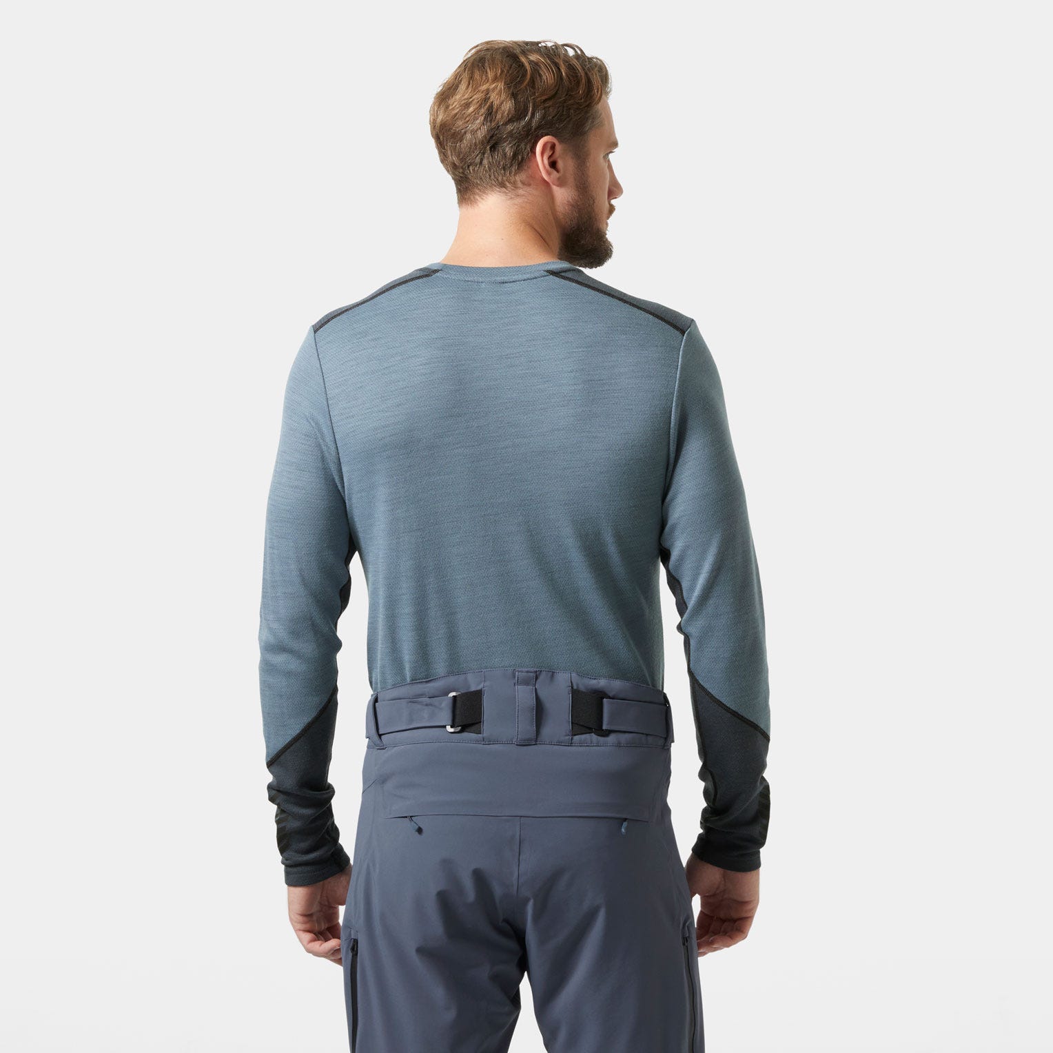 Men's LIFA® Merino Midweight Crew Base Layer - 601 WASHED NAVY
