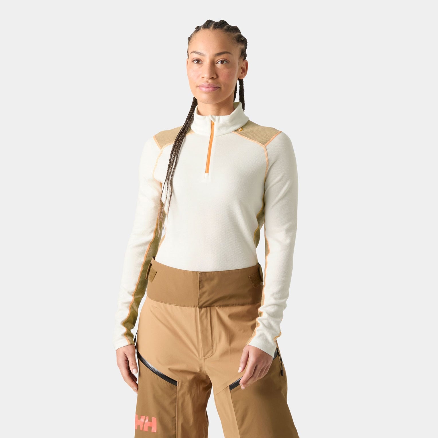 Women's LIFA® Merino Midweight Half-Zip Base Layer - 047 SNOW