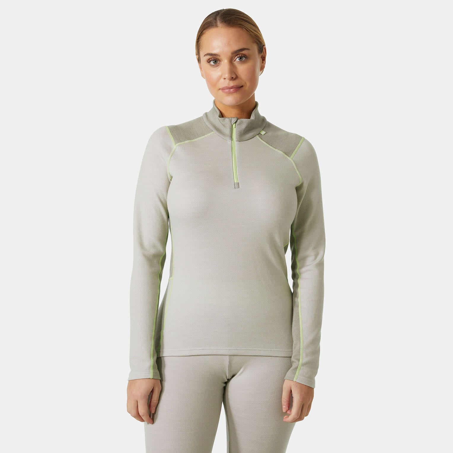Women's LIFA® Merino Midweight Half-Zip Base Layer - 917 MELLOW GREY