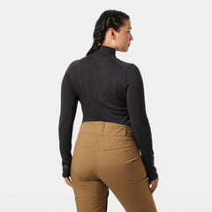 Women's LIFA® Merino Midweight Half-Zip Base Layer - 990 BLACK