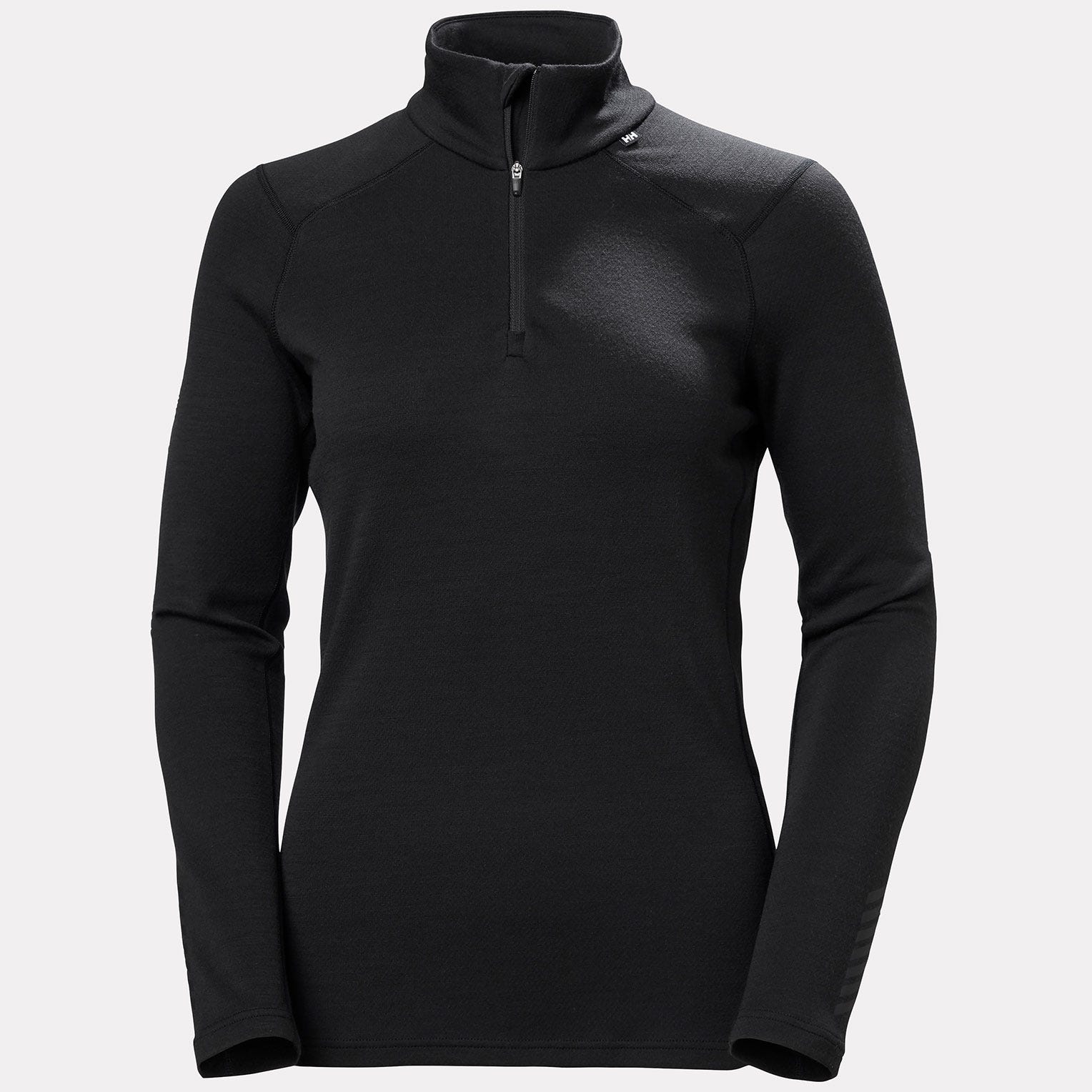 Women's LIFA® Merino Midweight Half-Zip Base Layer - 990 BLACK