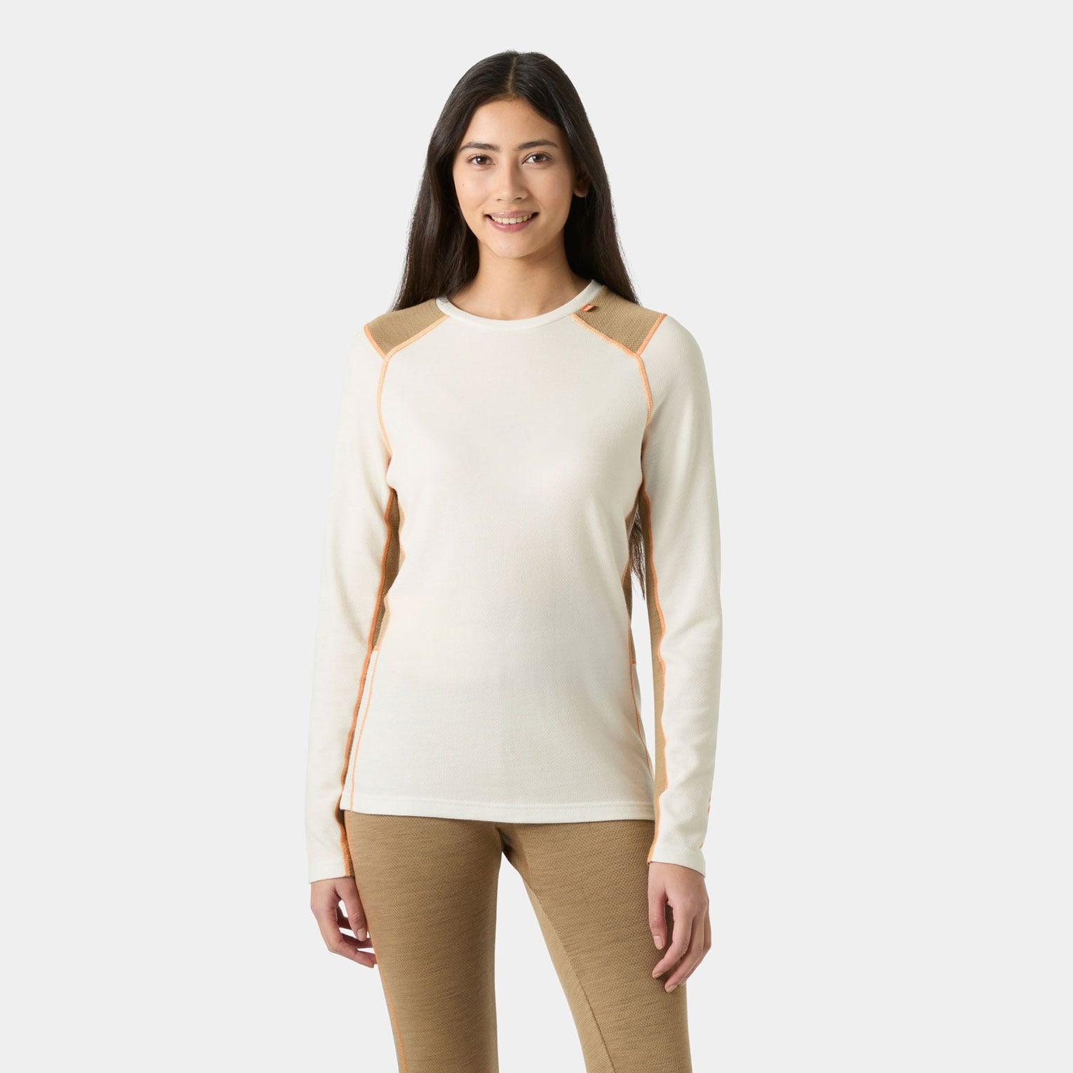 Women's LIFA® Merino Midweight Crew Base Layer - 047 SNOW
