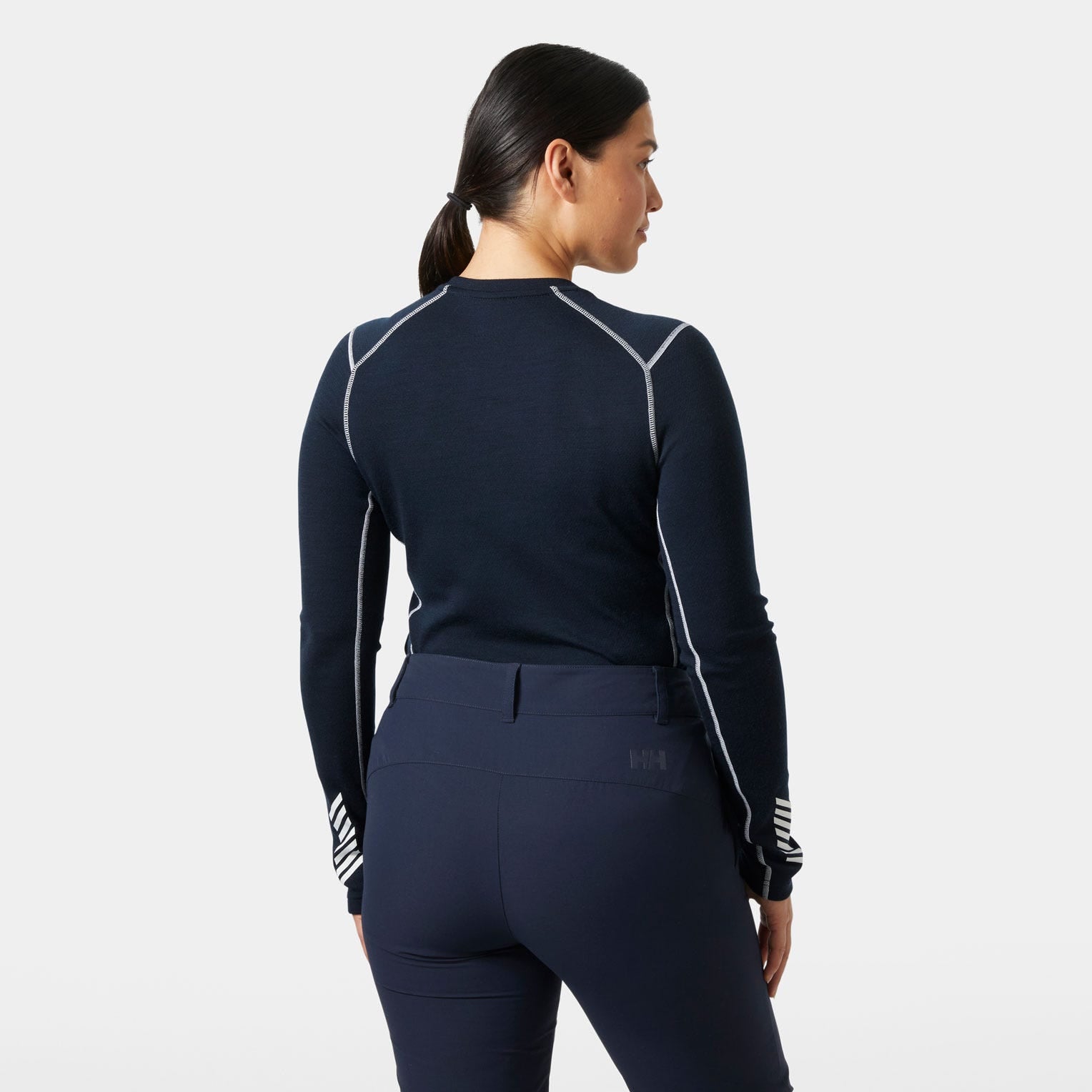 Women's LIFA® Merino Midweight Crew Base Layer - 596 NAVY