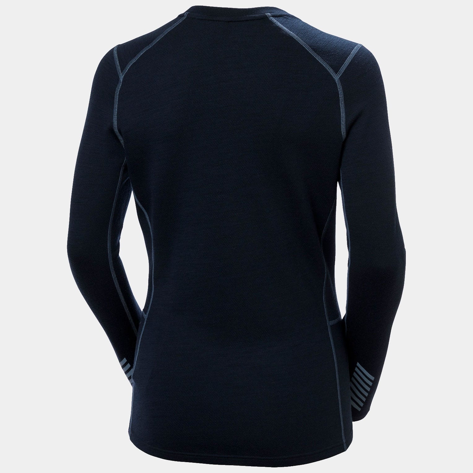 Women’s LIFA® Merino Midweight Graphic Long-Sleeve Crew Base Layer - 600 NAVY NORDIC ROSE AOP