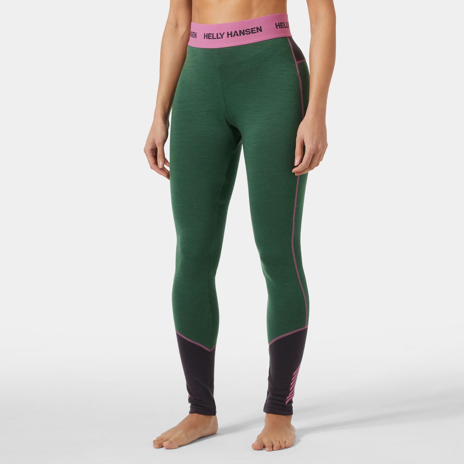 Women's LIFA® Merino Midweight Base Layer Pants - 390 JUNGLE GREEN