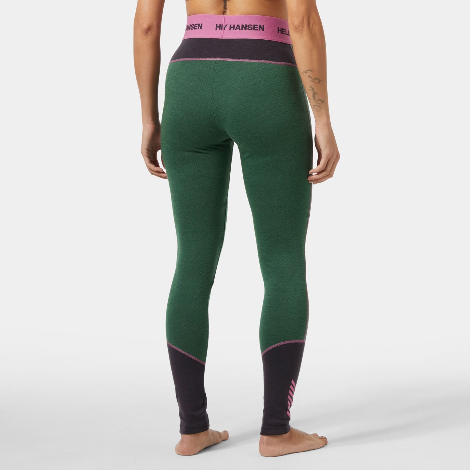 Women's LIFA® Merino Midweight Base Layer Pants - 390 JUNGLE GREEN