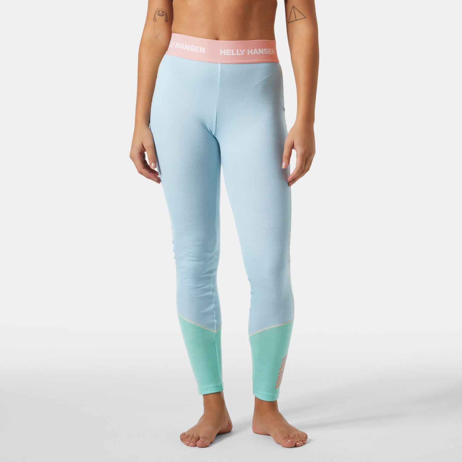 Women's LIFA® Merino Midweight Base Layer Pants - 607 LIGHT CYAN