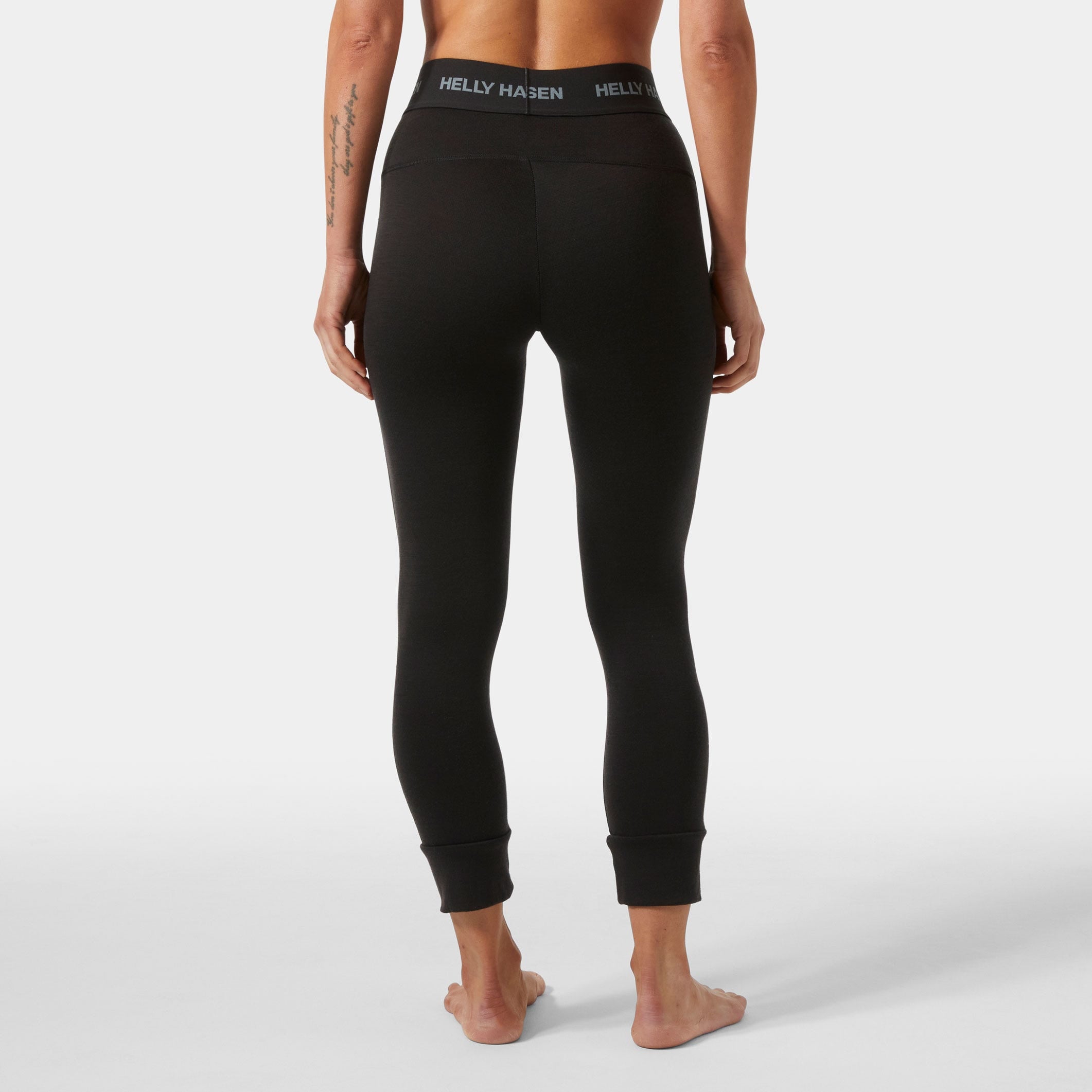 Women's LIFA® Merino Midweight Base Layer 3/4 Pants - 990 BLACK