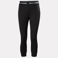 Women's LIFA® Merino Midweight Base Layer 3/4 Pants - 990 BLACK