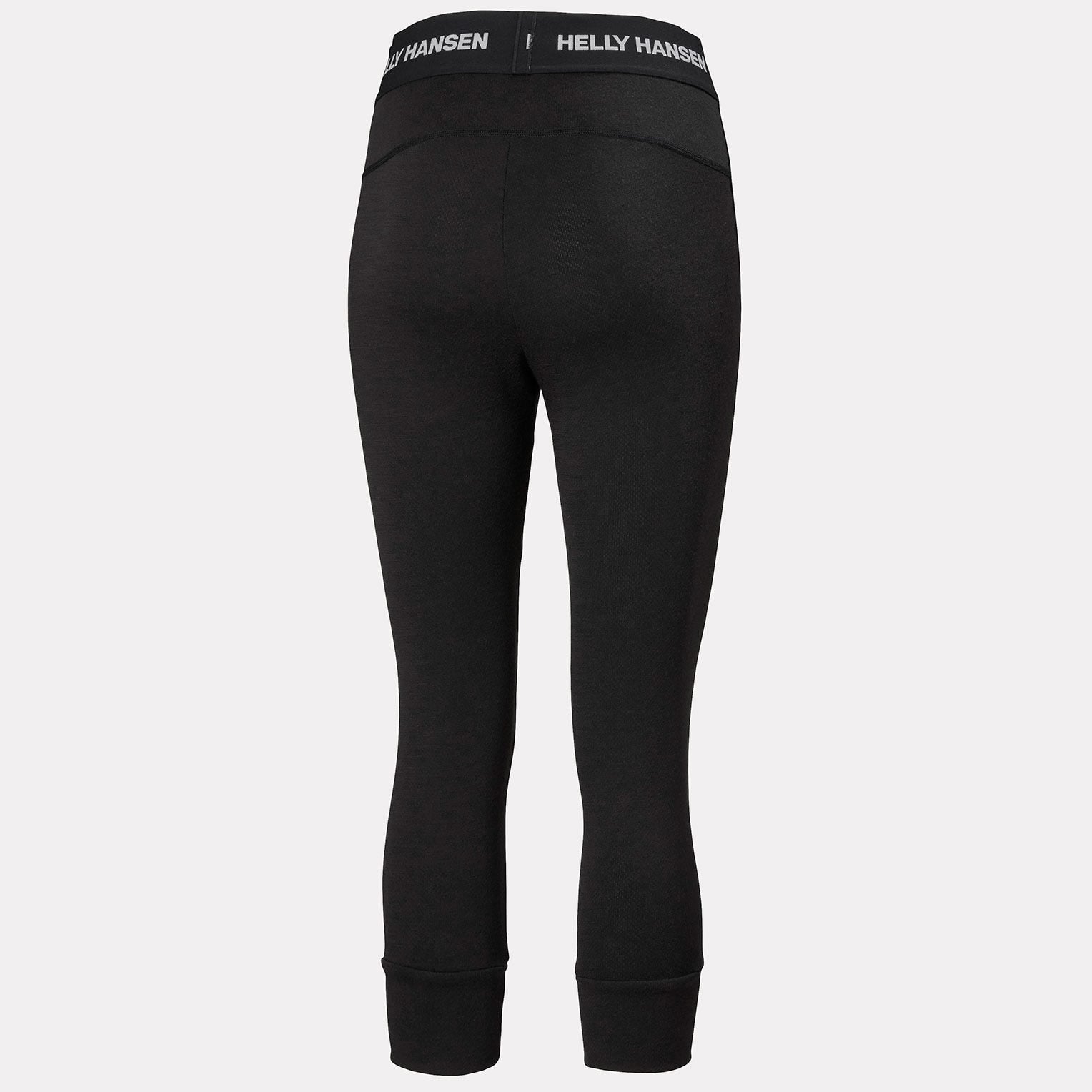 Women's LIFA® Merino Midweight Base Layer 3/4 Pants - 990 BLACK