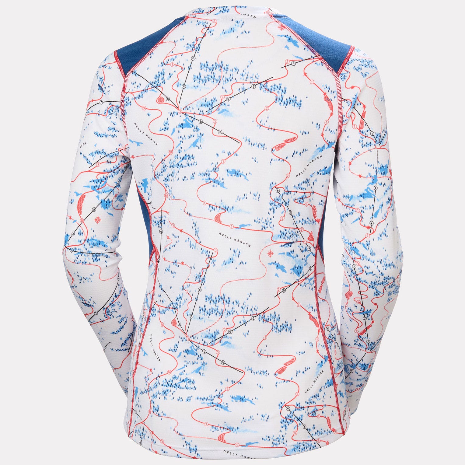 Women's LIFA® ACTIVE Crew Base Layer - 001 WHITE SLOPE