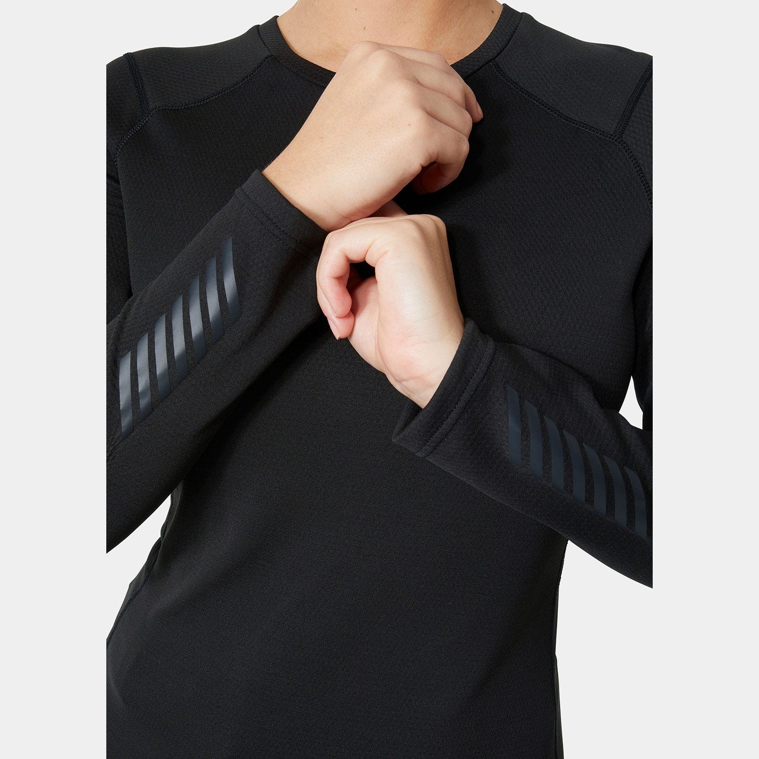 Women's LIFA® ACTIVE Crew Base Layer - 990 BLACK