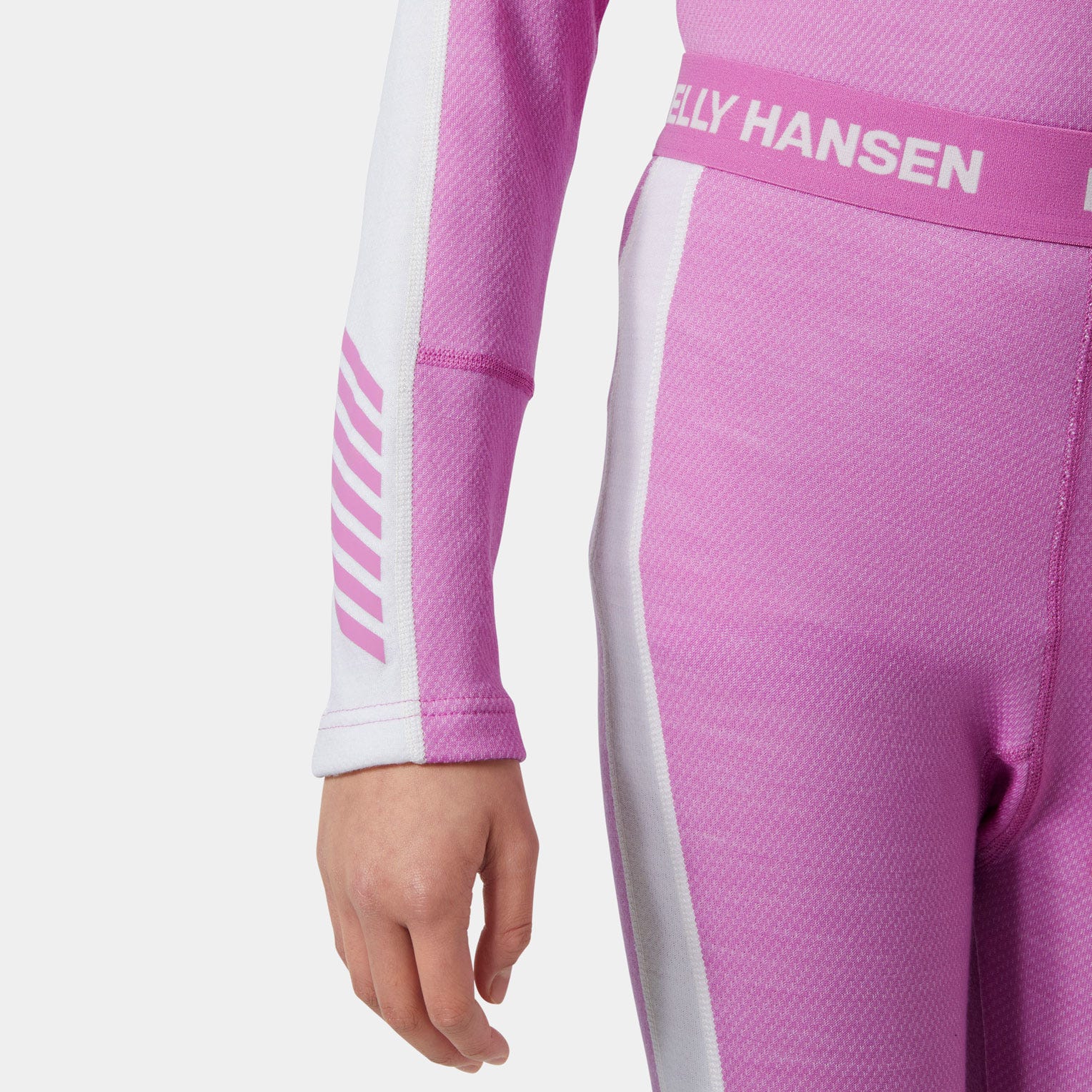 Juniors' LIFA® Merino Midweight Base Layer Set - 089 META PINK