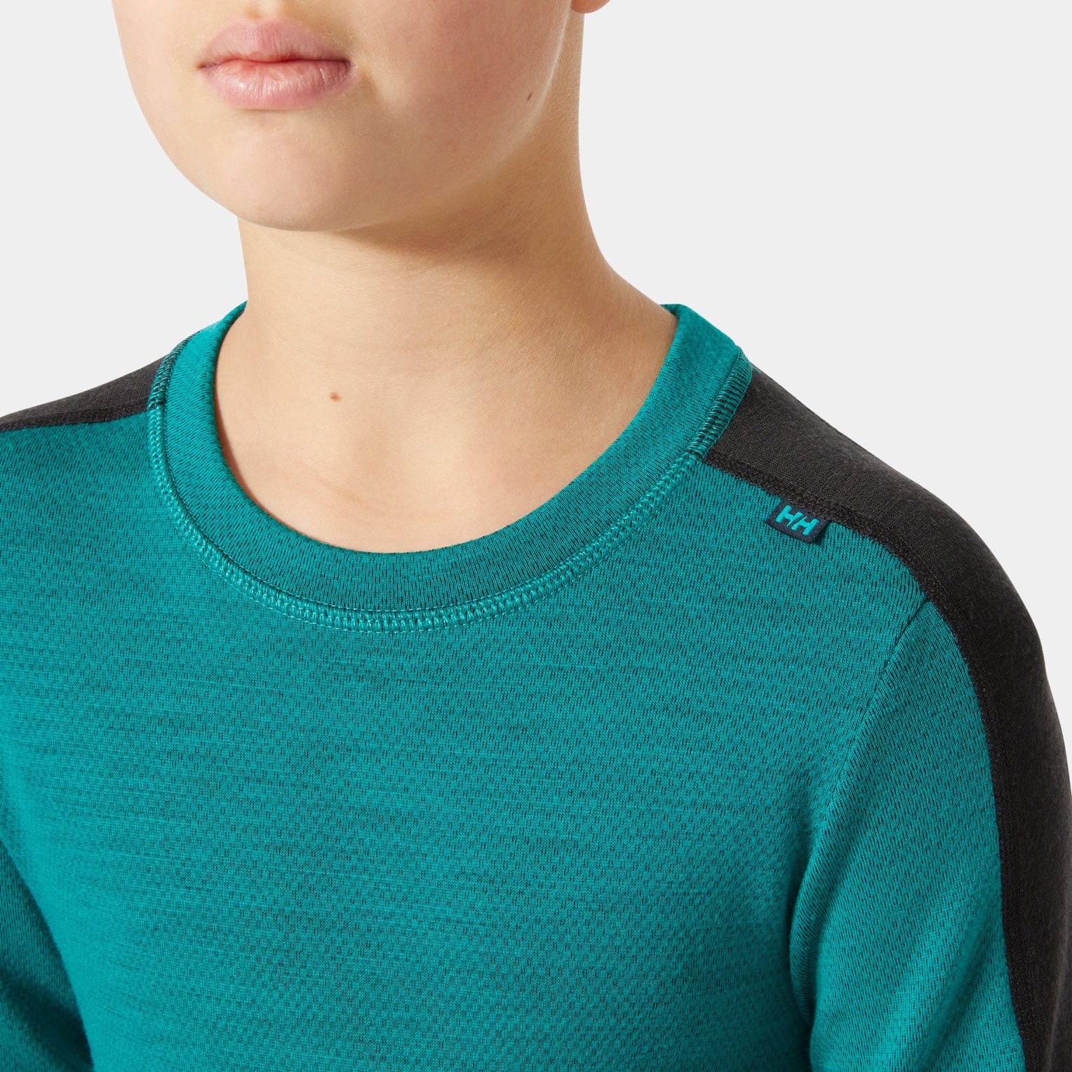 Juniors' LIFA® Merino Midweight Base Layer Set - 466 SIGNAL GREEN