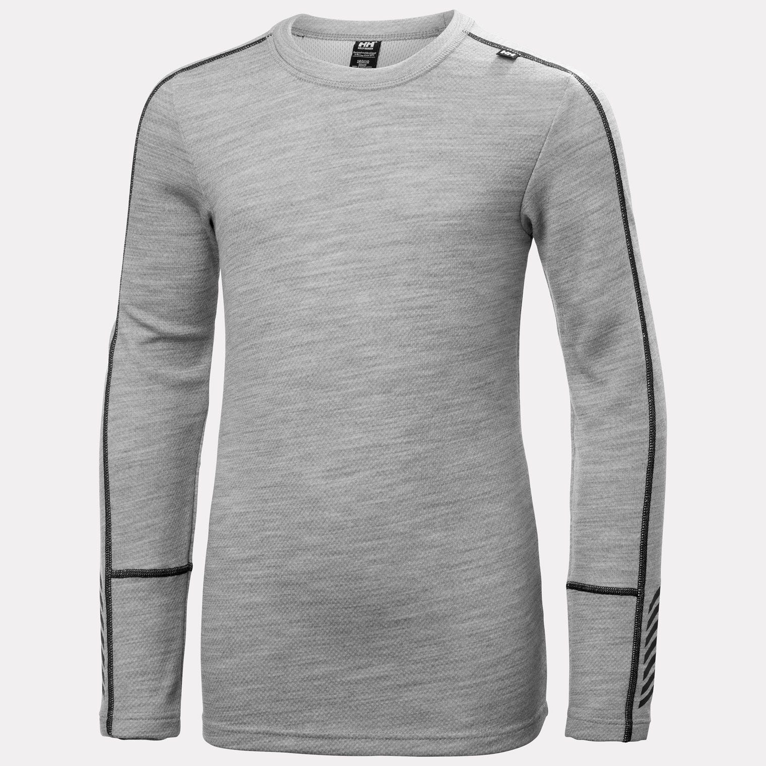 Juniors' LIFA® Merino Midweight Base Layer Set - 951 GREY MELANGE