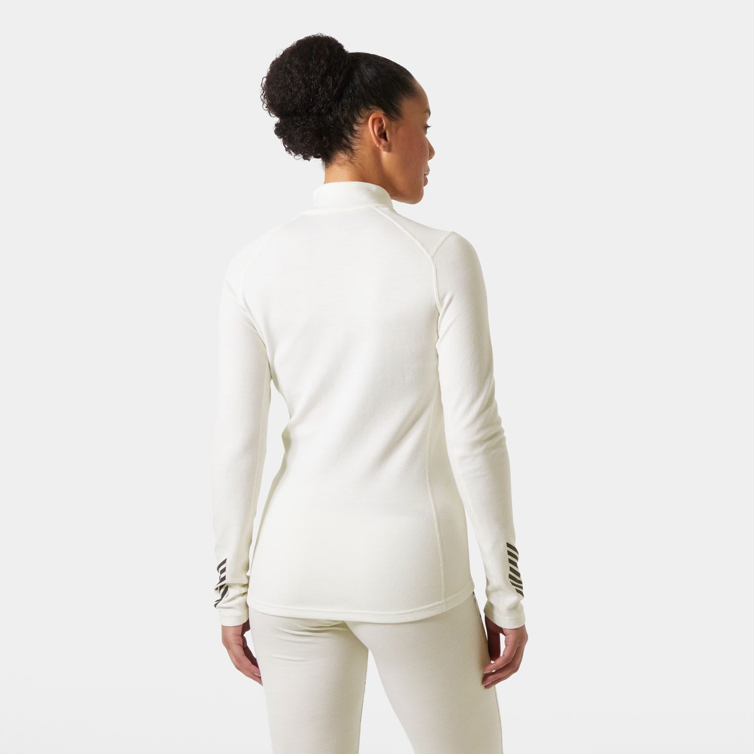 Women's LIFA® Merino Midweight Graphic Half-Zip Base Layer - 015 OFF WHITE