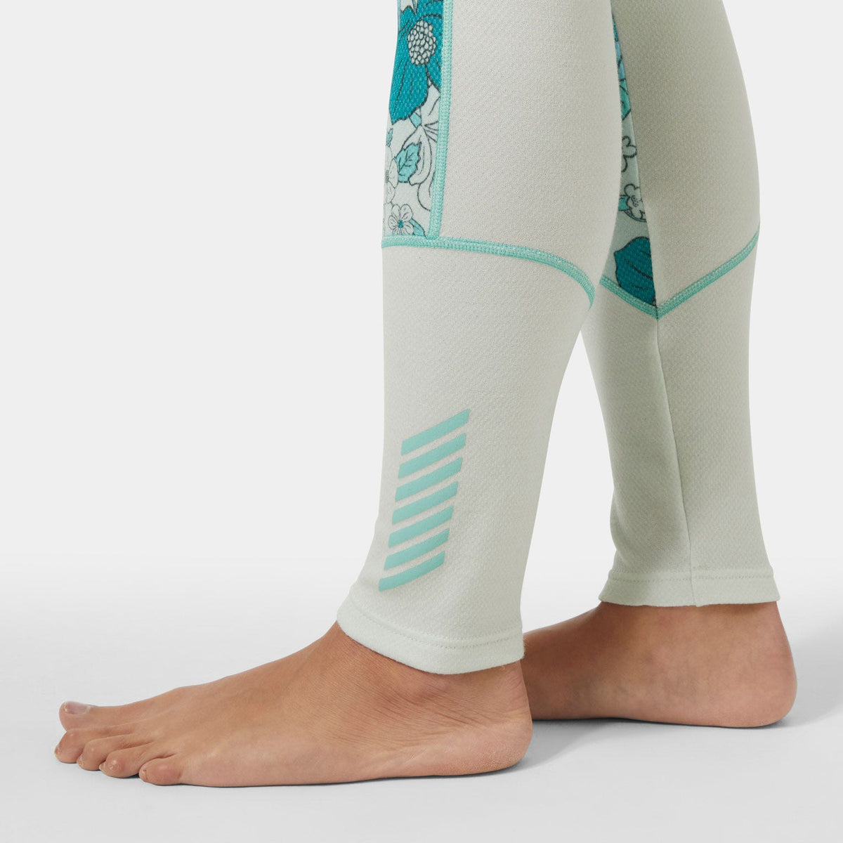 Women’s Lifa Merino Midweight Graphic Base Layer Pants - 403 SEAFOAM FLORAL AOP