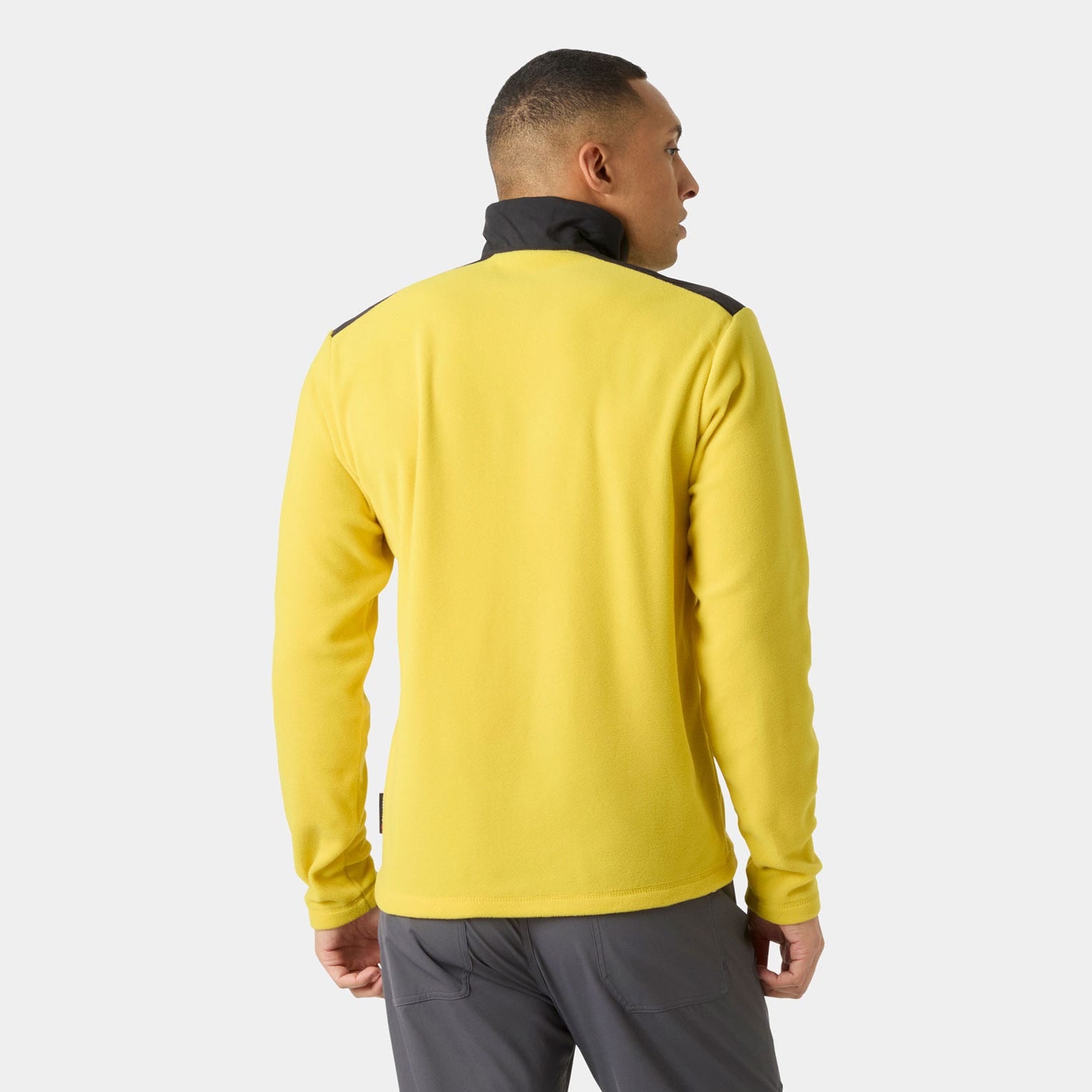 Men's Daybreaker Block Microfleece Jacket - 348 GOLD RUSH