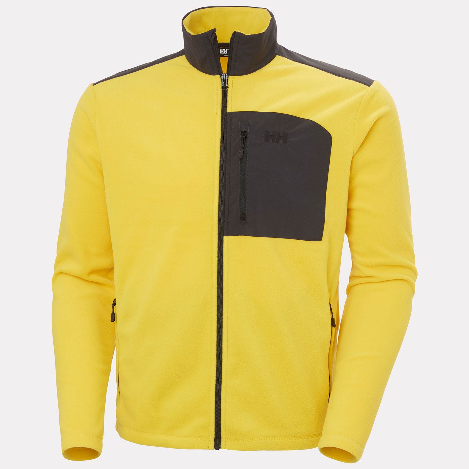 Men's Daybreaker Block Microfleece Jacket - 348 GOLD RUSH