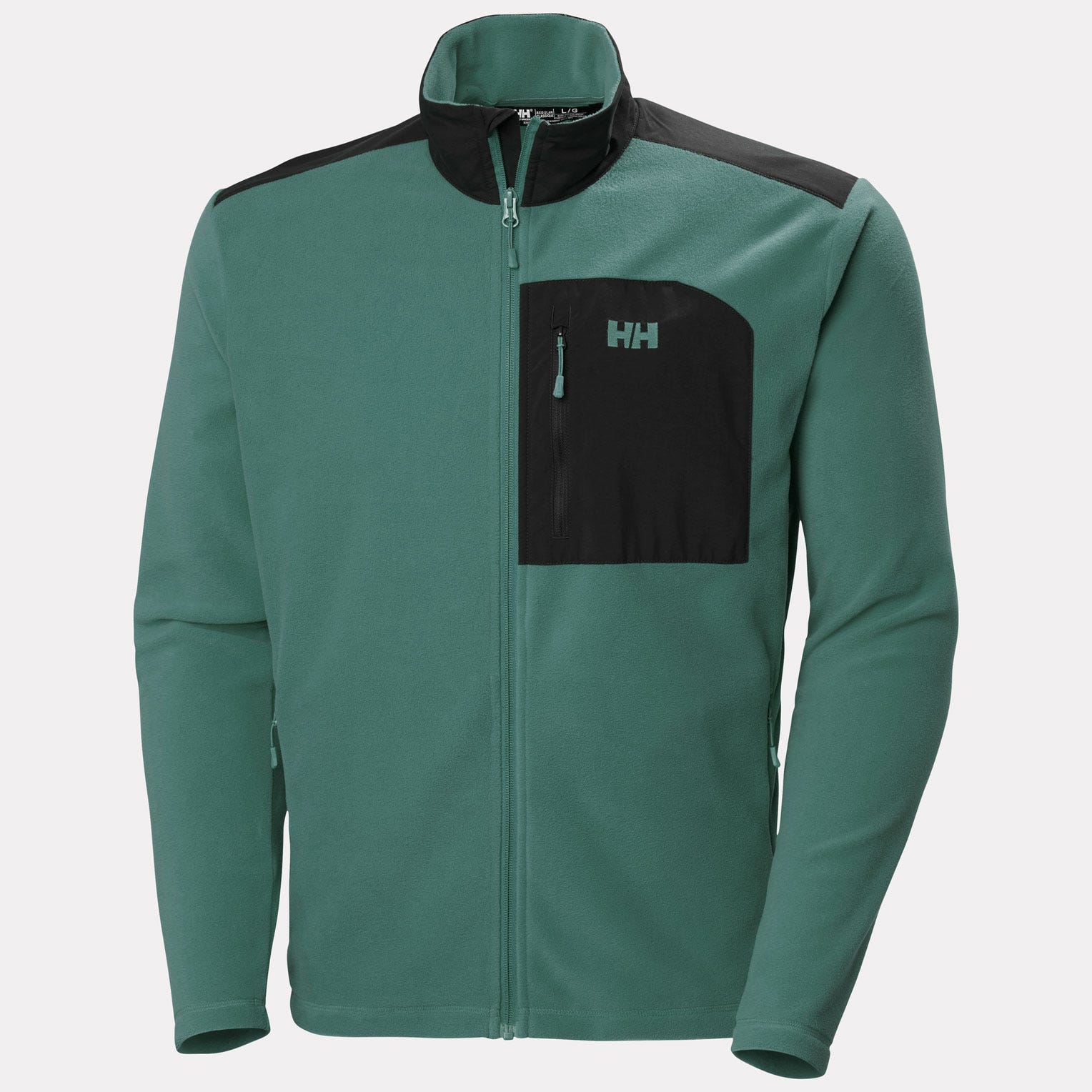 Men's Daybreaker Block Microfleece Jacket - 494 OPAL GREEN