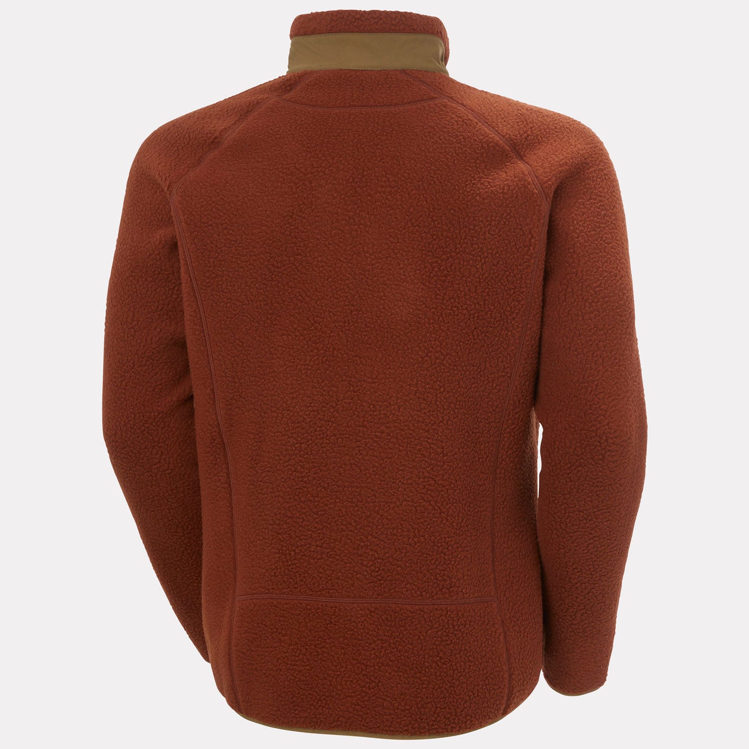 Men's Panorama Pile Fleece Block Jacket - 301 IRON OXIDE