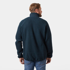 Men's Panorama Pile Fleece Block Jacket - 598 NAVY