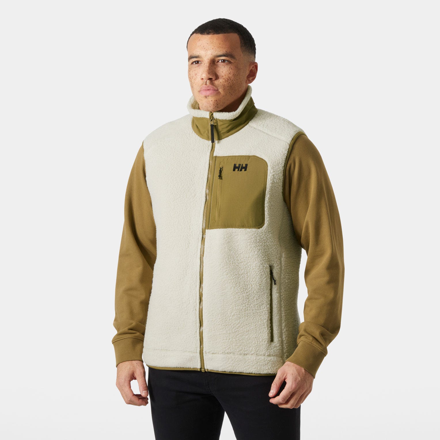 Unisex Panorama Pile Fleece Vest