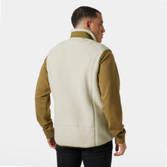 Unisex Panorama Pile Fleece Vest - 857 PELICAN
