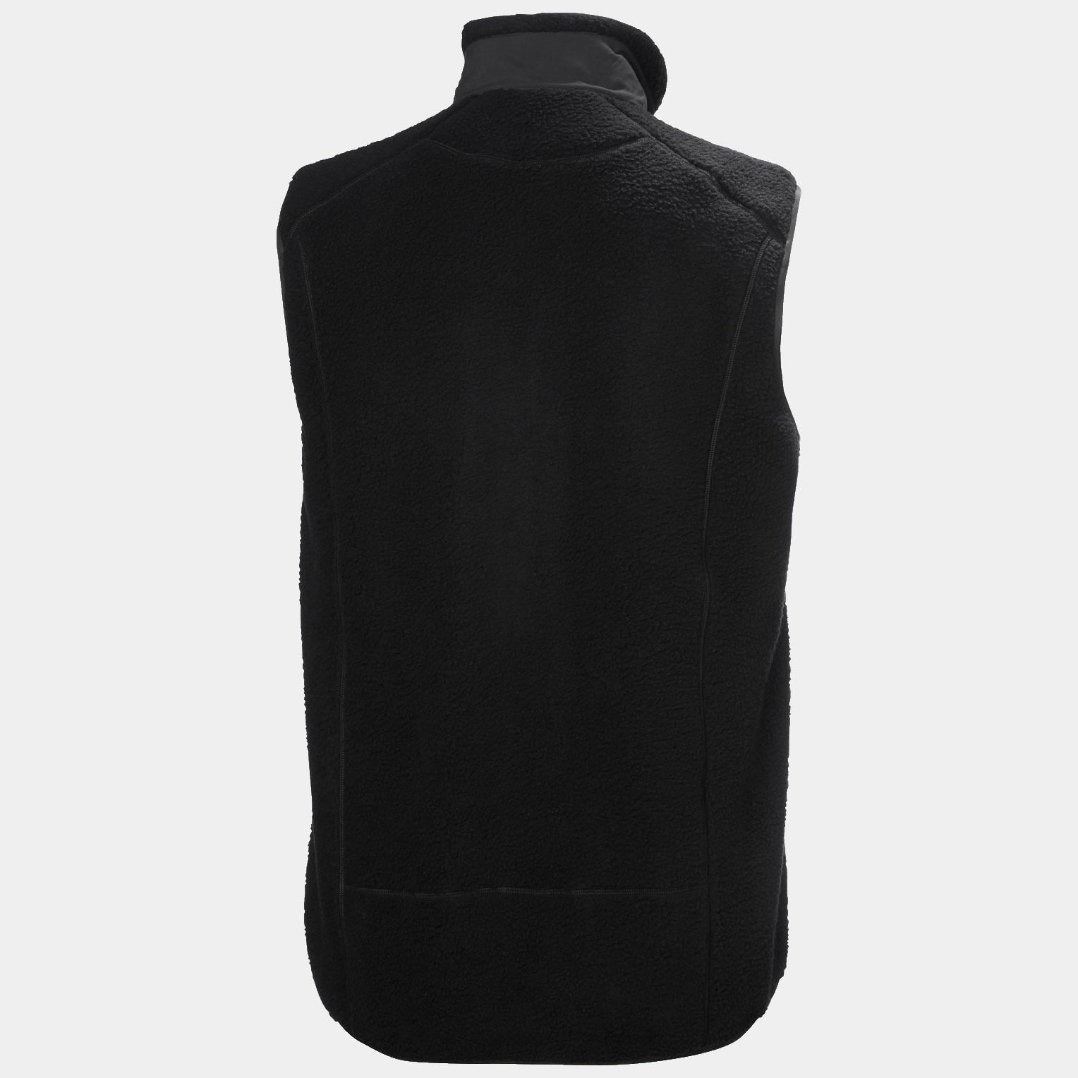 Unisex Panorama Pile Fleece Vest - 990 BLACK