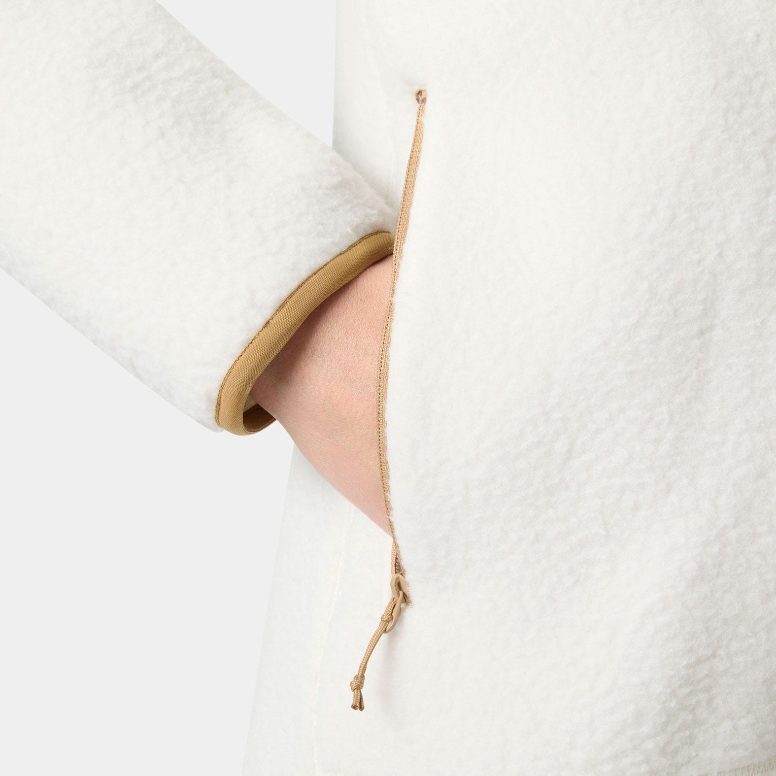 Women’s Imperial Pile Fleece Block Jacket - 046 SNOW