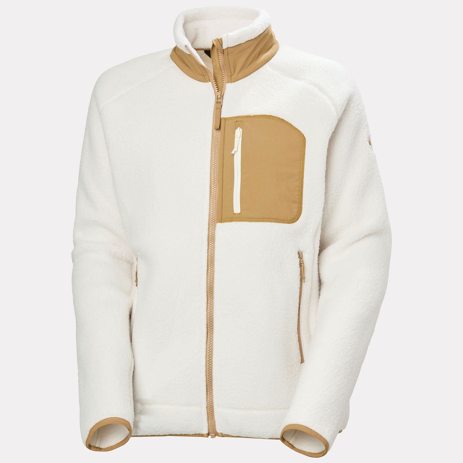 Women’s Imperial Pile Fleece Block Jacket - 046 SNOW