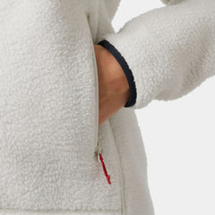 Women’s Imperial Pile Fleece Block Jacket - 048 SNOW