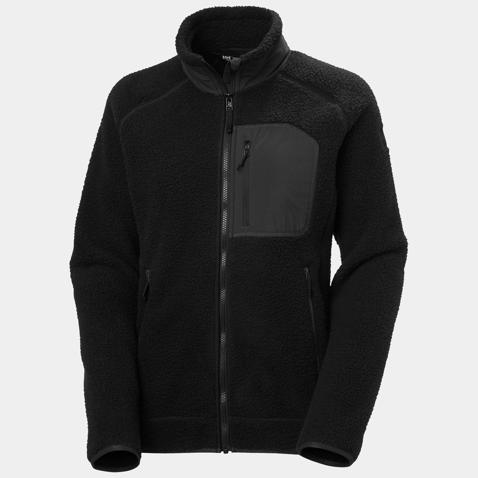 Women’s Imperial Pile Fleece Block Jacket - 991 BLACK
