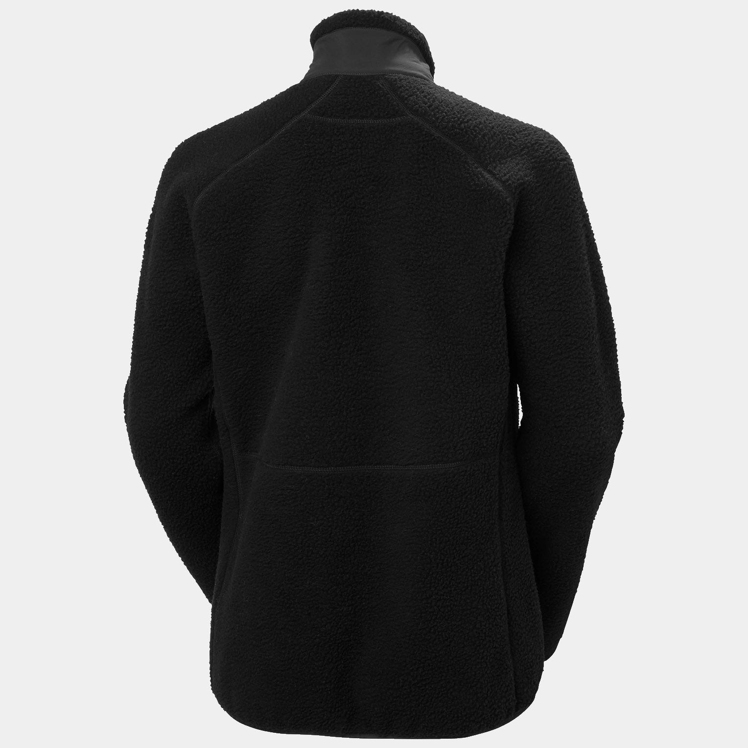 Women’s Imperial Pile Fleece Block Jacket - 991 BLACK