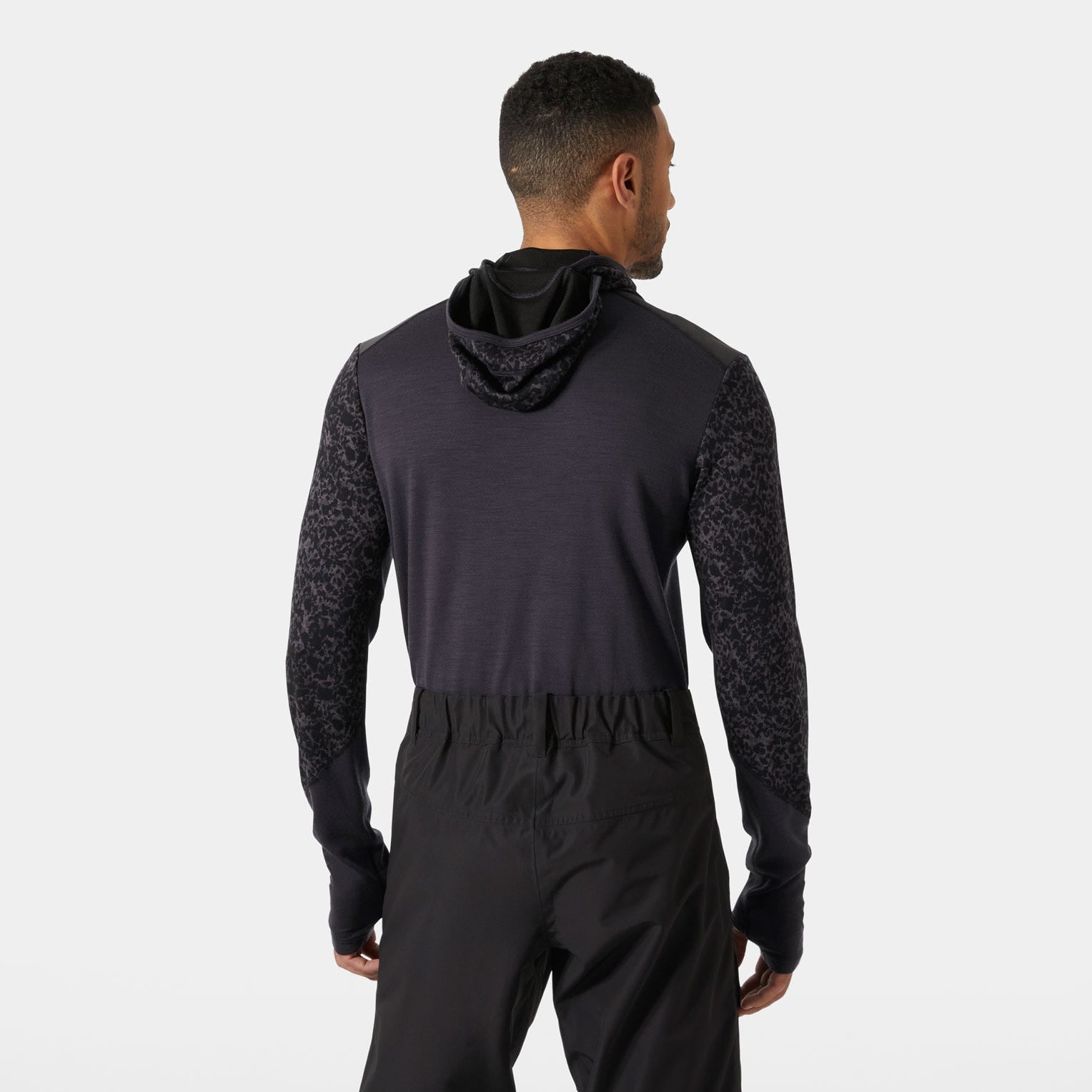 Men's LIFA® Merino Midweight Balaclava Hoodie - 660 BLACK GRAPE