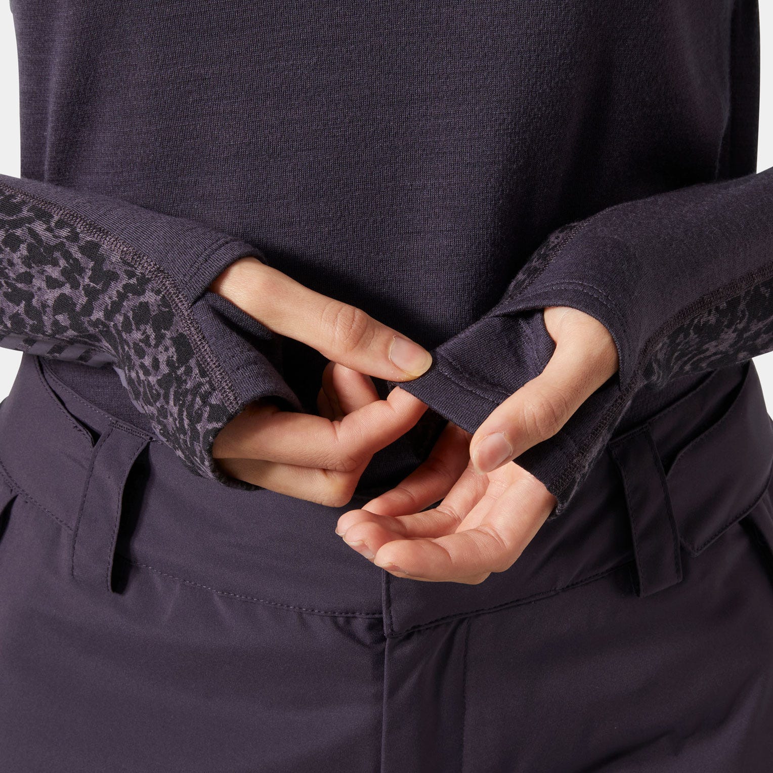 Women's LIFA® Merino Midweight Balaclava Hoodie - 660 BLACK GRAPE