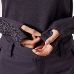 Women's LIFA® Merino Midweight Balaclava Hoodie - 660 BLACK GRAPE