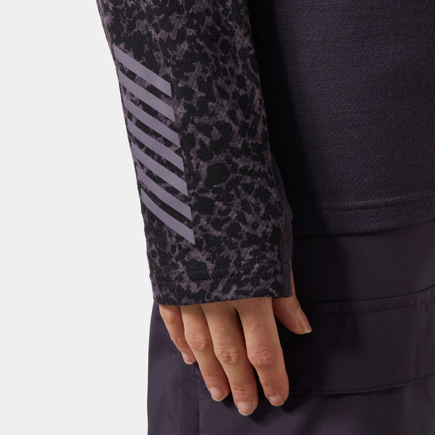 Women's LIFA® Merino Midweight Balaclava Hoodie - 660 BLACK GRAPE
