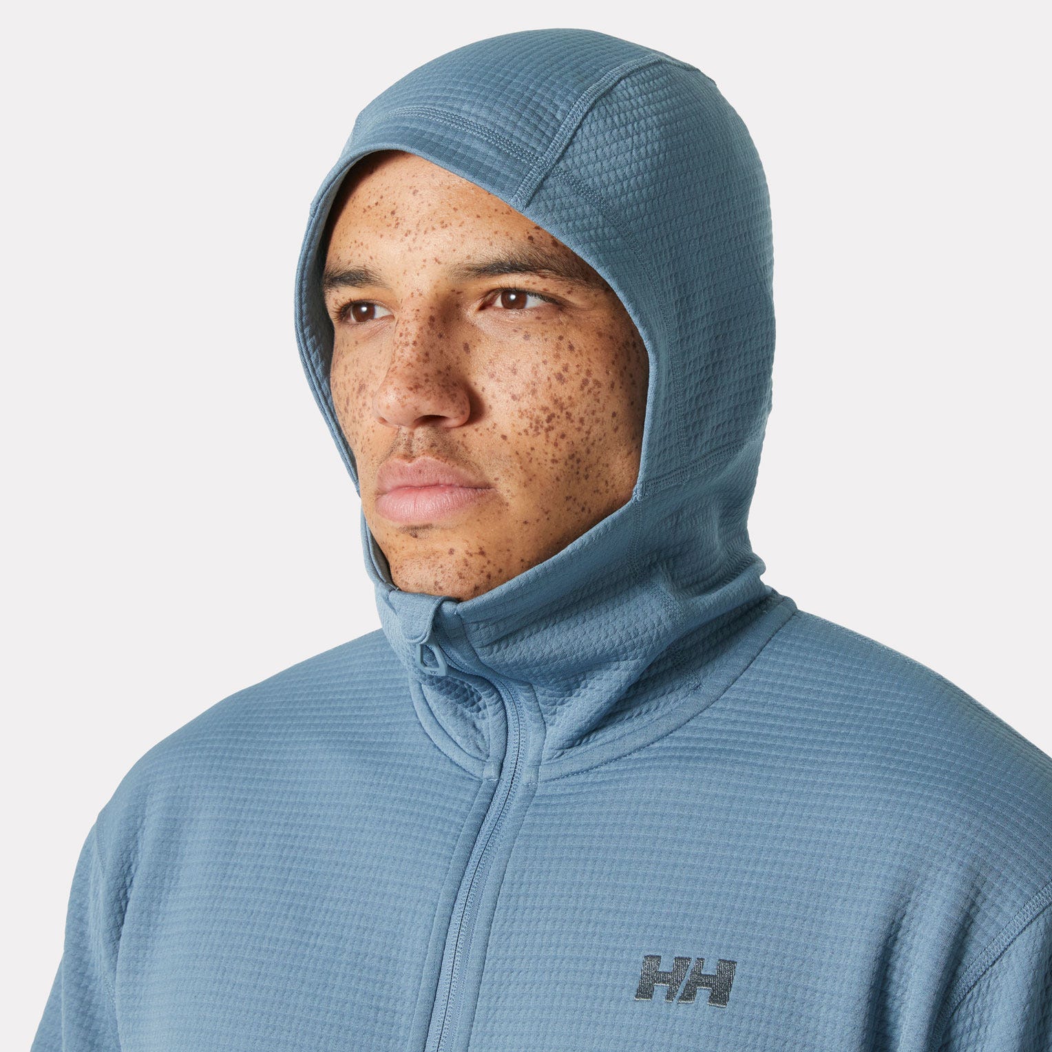 Men's Evolved Air Hooded Midlayer - 601 WASHED NAVY