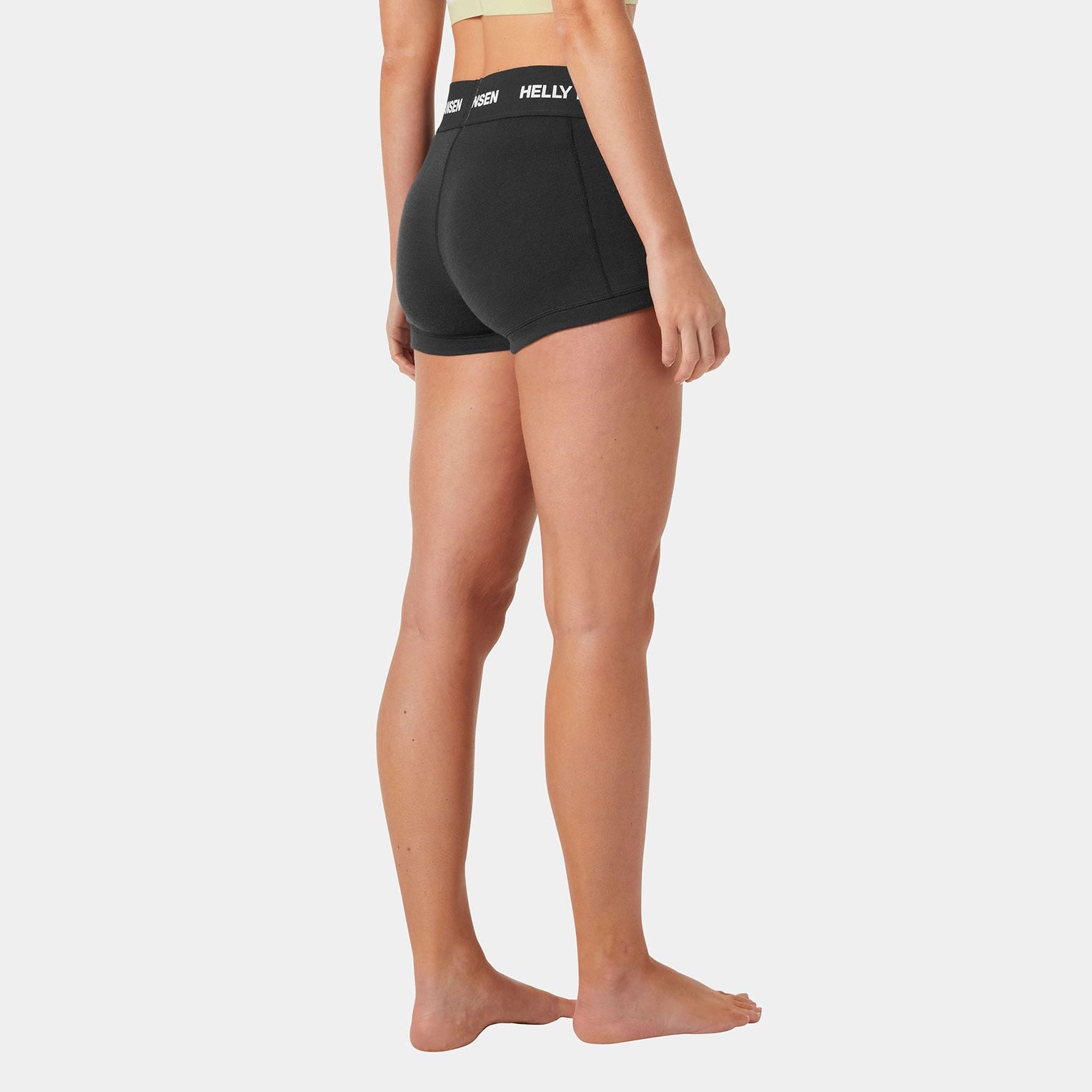 Women's HH LIFA® Merino Midweight Base Layer Boxers - 990 BLACK