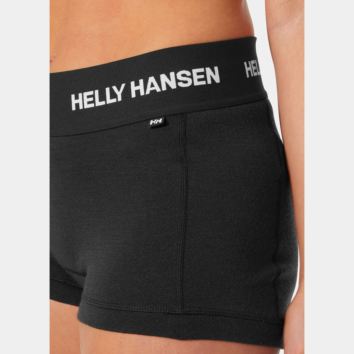 Women's HH LIFA® Merino Midweight Base Layer Boxers - 990 BLACK
