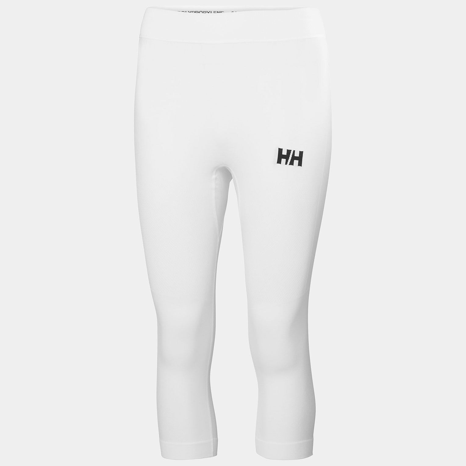 Men's HH LIFA® Seamless Racing 3/4 Length Pants - 001 WHITE